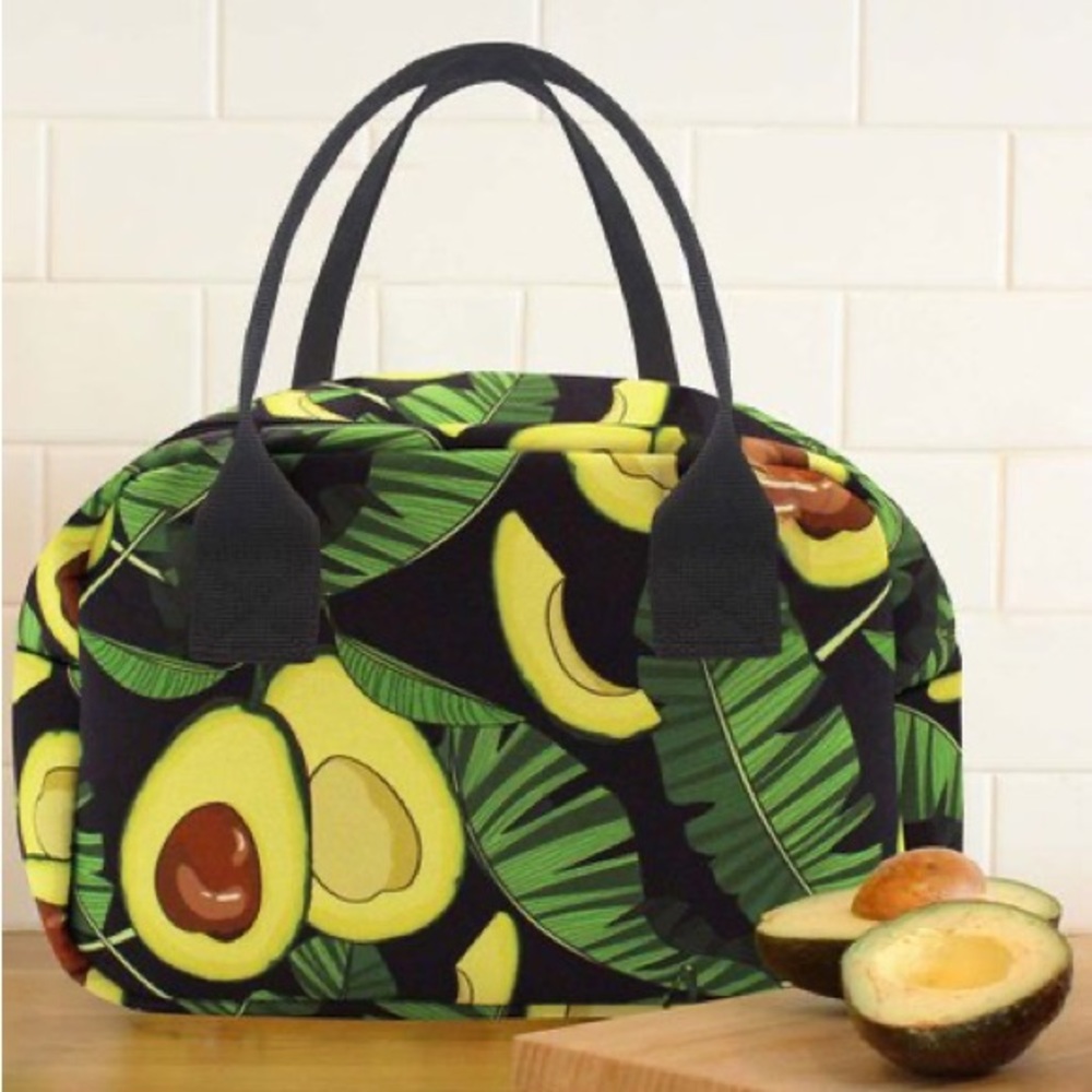 MYTAGALONGS | Black Avocado Dome Lunch Bag